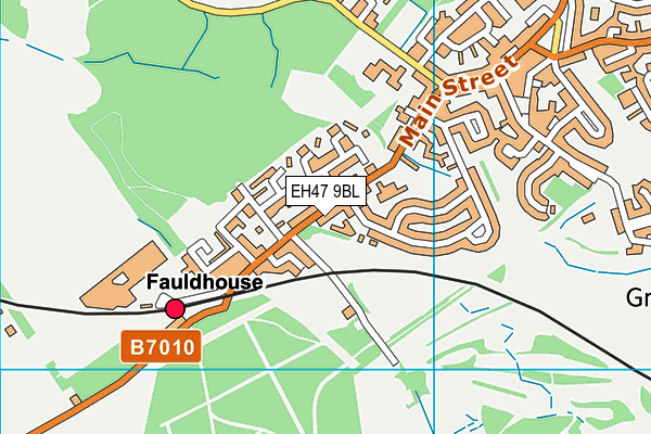 EH47 9BL map - OS VectorMap District (Ordnance Survey)