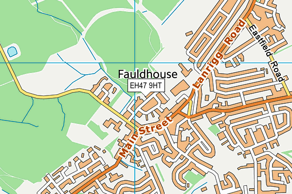 EH47 9HT map - OS VectorMap District (Ordnance Survey)