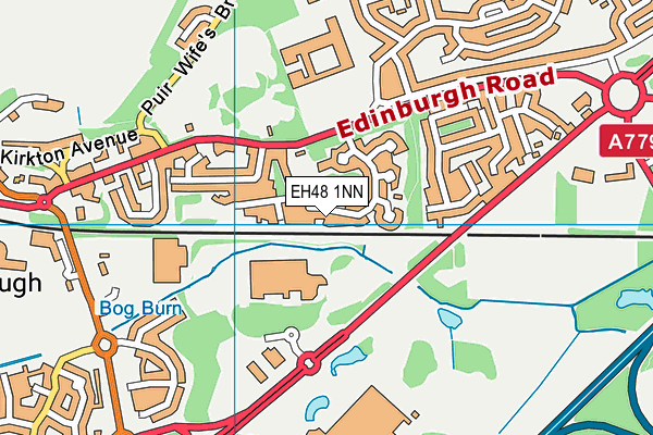 EH48 1NN map - OS VectorMap District (Ordnance Survey)