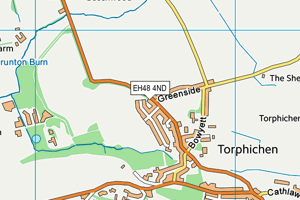 EH48 4ND map - OS VectorMap District (Ordnance Survey)