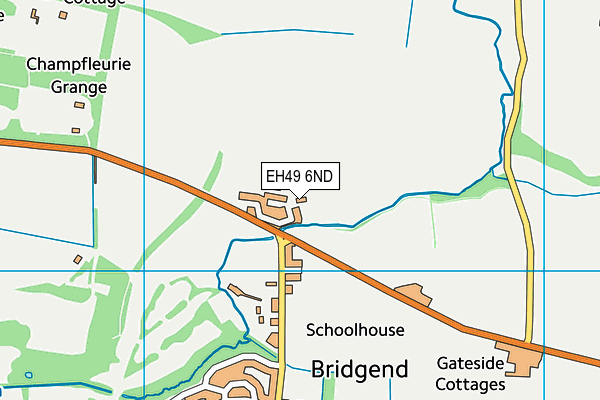 EH49 6ND map - OS VectorMap District (Ordnance Survey)