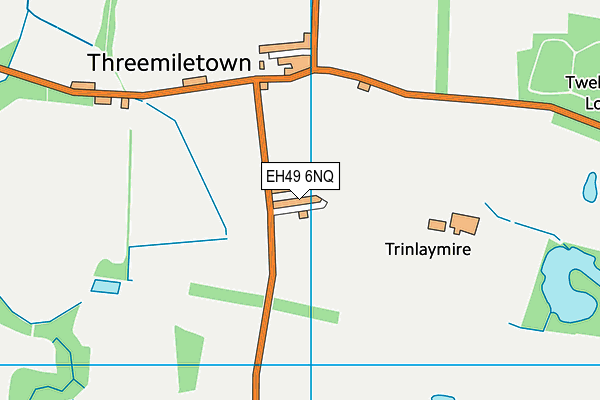 EH49 6NQ map - OS VectorMap District (Ordnance Survey)