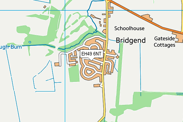 EH49 6NT map - OS VectorMap District (Ordnance Survey)