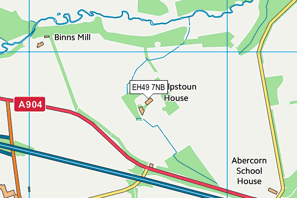 EH49 7NB map - OS VectorMap District (Ordnance Survey)