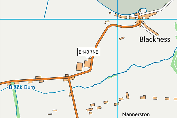 EH49 7NE map - OS VectorMap District (Ordnance Survey)