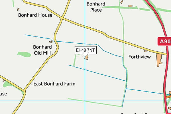 EH49 7NT map - OS VectorMap District (Ordnance Survey)