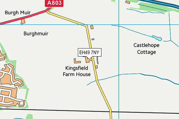 EH49 7NY map - OS VectorMap District (Ordnance Survey)