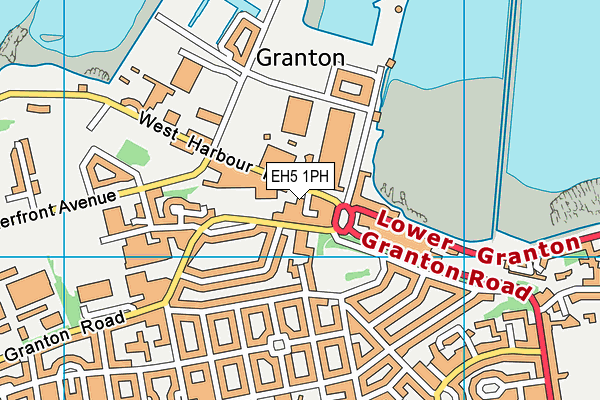 EH5 1PH map - OS VectorMap District (Ordnance Survey)