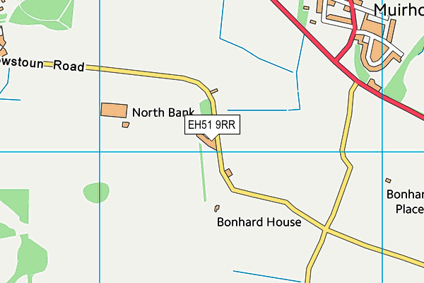 EH51 9RR map - OS VectorMap District (Ordnance Survey)