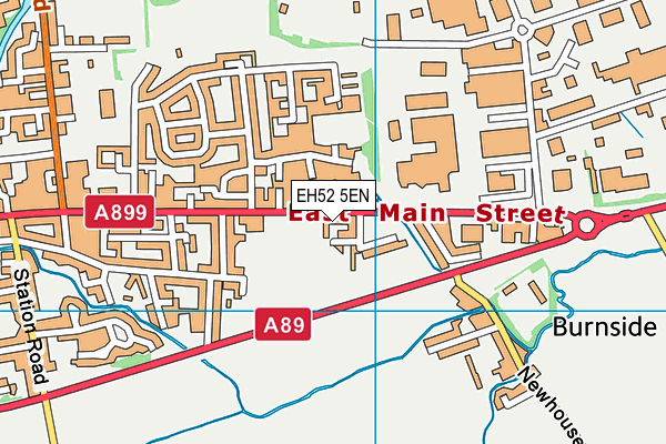 EH52 5EN map - OS VectorMap District (Ordnance Survey)