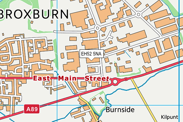 EH52 5NA map - OS VectorMap District (Ordnance Survey)