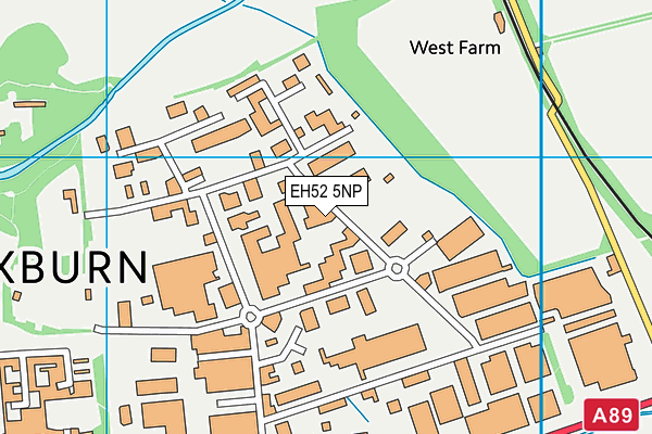 EH52 5NP map - OS VectorMap District (Ordnance Survey)