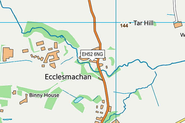 EH52 6NG map - OS VectorMap District (Ordnance Survey)