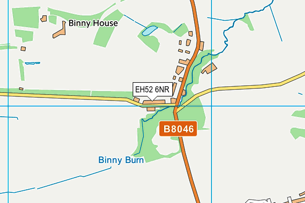 EH52 6NR map - OS VectorMap District (Ordnance Survey)