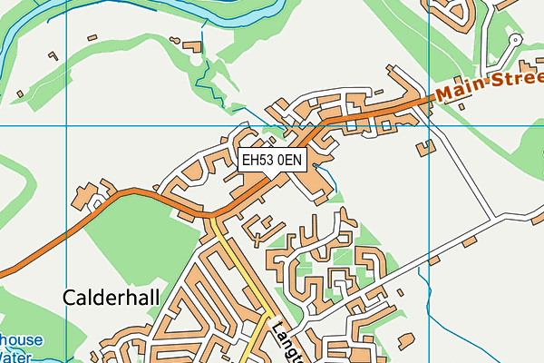 EH53 0EN map - OS VectorMap District (Ordnance Survey)