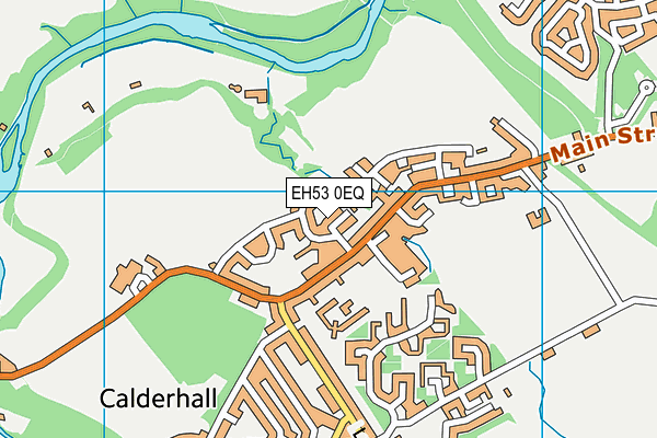 EH53 0EQ map - OS VectorMap District (Ordnance Survey)