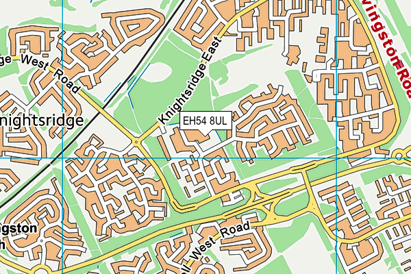 EH54 8UL map - OS VectorMap District (Ordnance Survey)