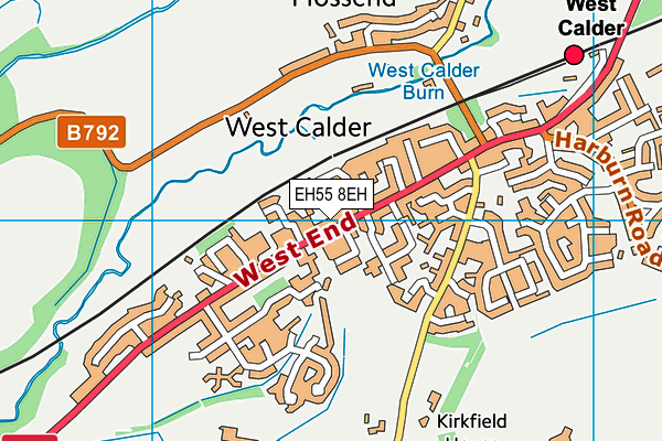 Map of THE COLOURFUL BIRD LTD at district scale