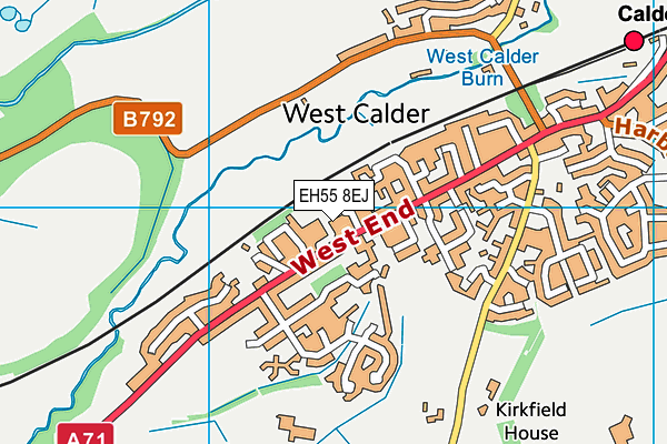 Map of KELLYS CARPETS LIMITED at district scale