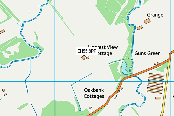 EH55 8PP map - OS VectorMap District (Ordnance Survey)