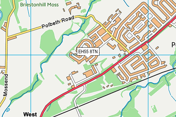 Map of LOTHIAN HEATING LIMITED at district scale