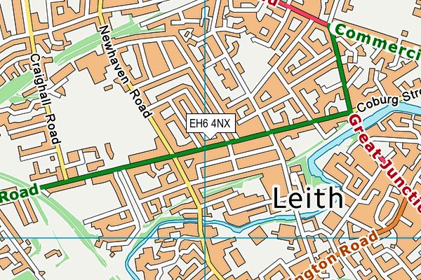 Map of HOTEL LAUNDRY AND LINEN LTD at district scale