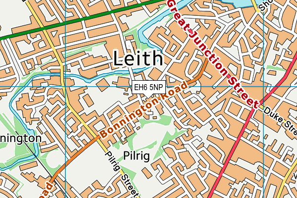 Map of LEITHAL HOT SAUCES LTD at district scale