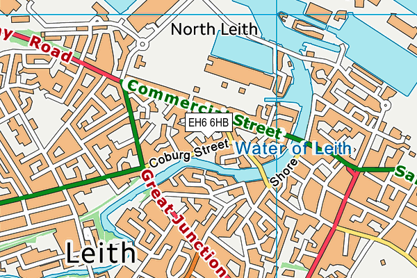 Map of MUCKLE BRIG LIMITED at district scale