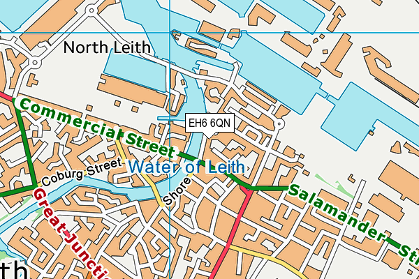 Map of JOHNSTON-HARRIS LTD at district scale