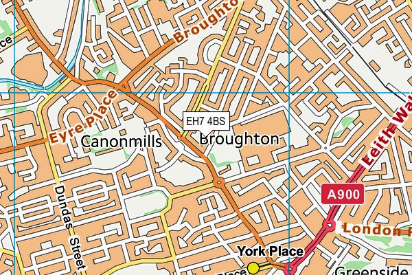 Map of BRYANSONS ENTERPRISES LIMITED at district scale