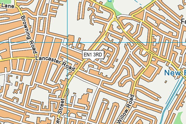 EN1 3RD map - OS VectorMap District (Ordnance Survey)