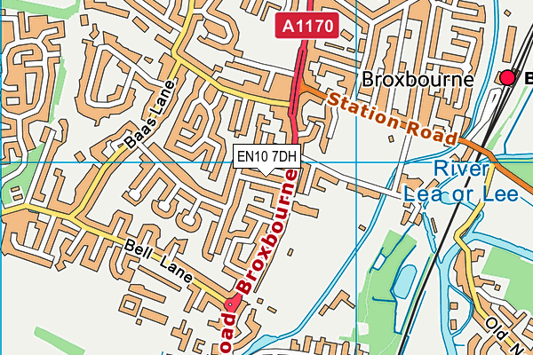 Map of ROB JOHNSON LEGAL LIMITED at district scale