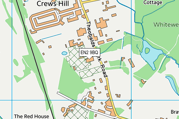 Map of WEST COUNTRY TREES FARM LTD. at district scale
