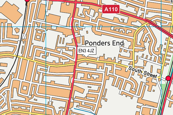 Map of TRENDZ UK LIMITED at district scale