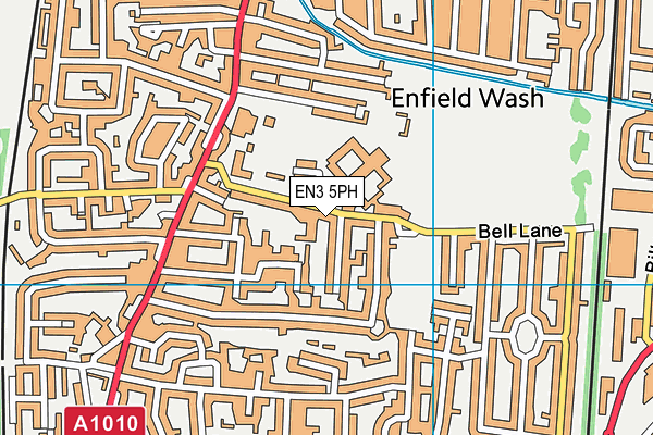 EN3 5PH map - OS VectorMap District (Ordnance Survey)