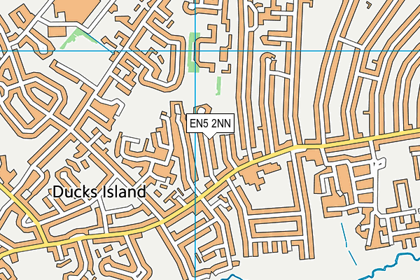 EN5 2NN map - OS VectorMap District (Ordnance Survey)