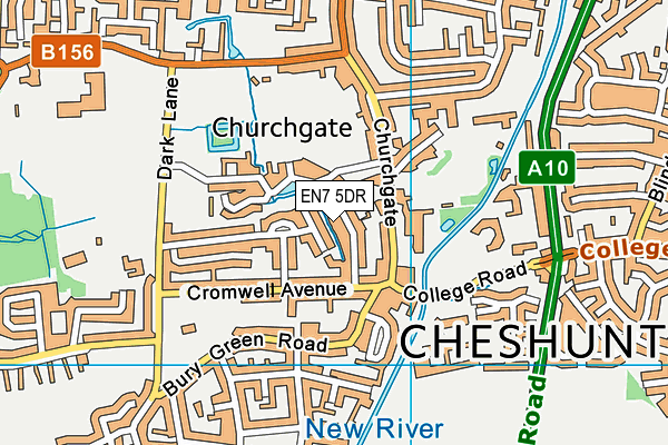Map of OVENCLEAN (NORTH LONDON) LIMITED at district scale