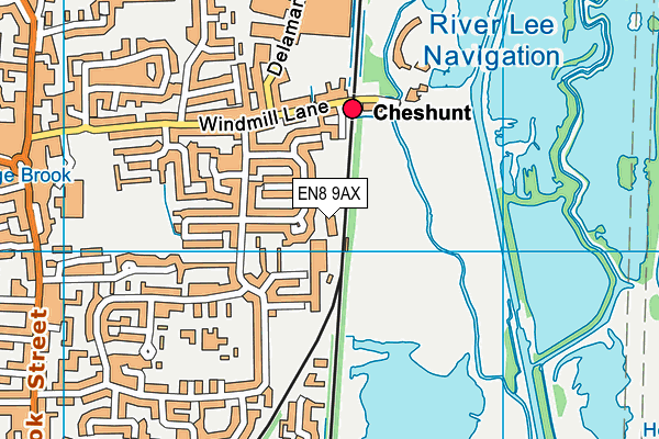 Map of CHATEAU INTERIORS LIMITED at district scale