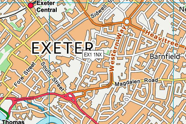 Map of URBAN CENTRIC (KNOX COURT) HOLDINGS LIMITED at district scale