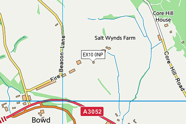 EX10 0NP map - OS VectorMap District (Ordnance Survey)