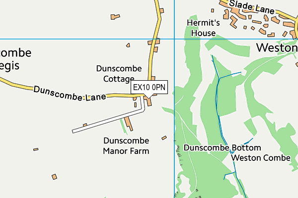 EX10 0PN map - OS VectorMap District (Ordnance Survey)