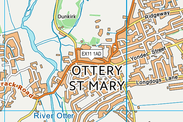 Map of GREY PARTRIDGE LTD at district scale
