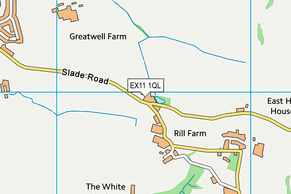 EX11 1QL map - OS VectorMap District (Ordnance Survey)