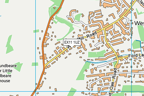 Map of CLEANECO EXETER LTD at district scale