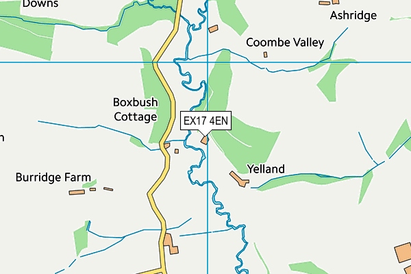 EX17 4EN map - OS VectorMap District (Ordnance Survey)