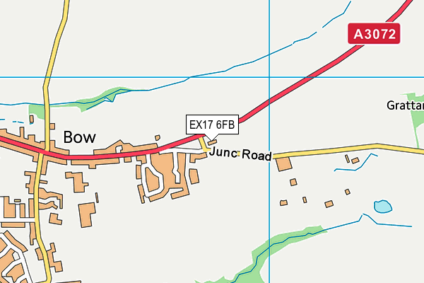 EX17 6FB map - OS VectorMap District (Ordnance Survey)