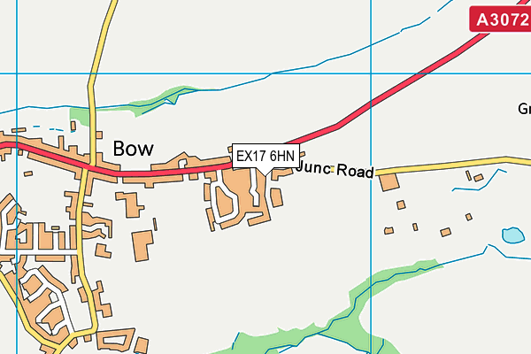 EX17 6HN map - OS VectorMap District (Ordnance Survey)