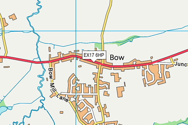 EX17 6HP map - OS VectorMap District (Ordnance Survey)