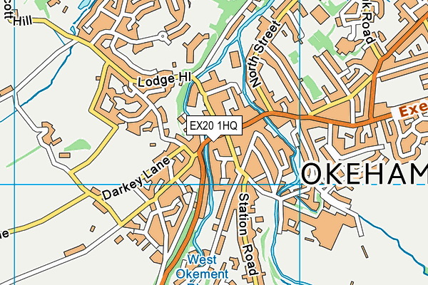 Map of OKE LIMITED at district scale