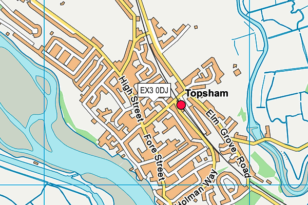 Map of ASHLEIGH (TOPSHAM) MANAGEMENT LIMITED at district scale